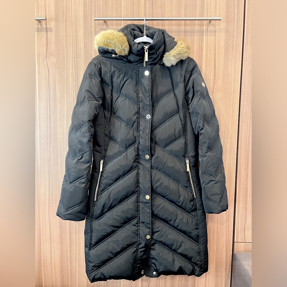 Women’s Michael Kors Black Winter Coat, Size Small